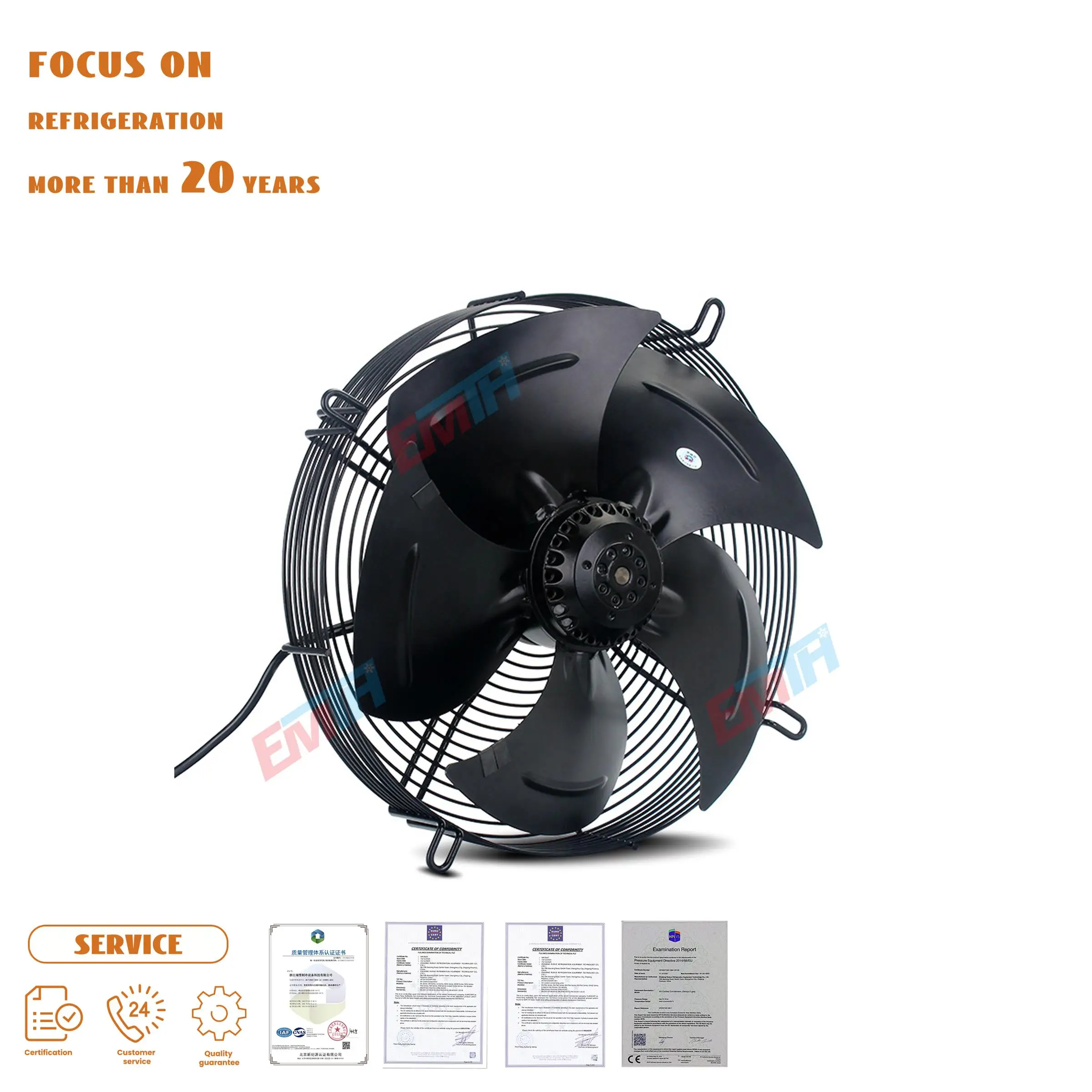 Chinese Factory External Rotor Axial Fan Ac Tube Axial Blower Fan