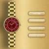 Gold--red