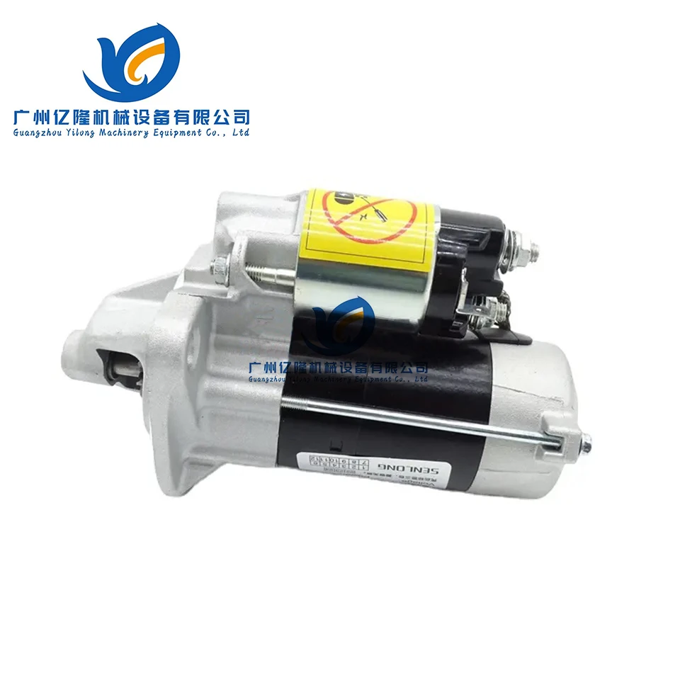 Starter Motor 5-81100048-0 S114-207 S114-370 for 3AE1 3AF1-BL Engine TE3210 TL1900 TL2100 TL2300 TL2500 TU1700 Tractor 12V