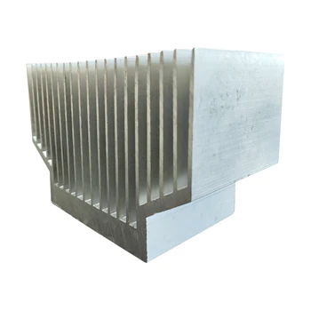 aluminum heatsink case square OEM Anodizing Extruded Aluminum Profile aluminum heatsink