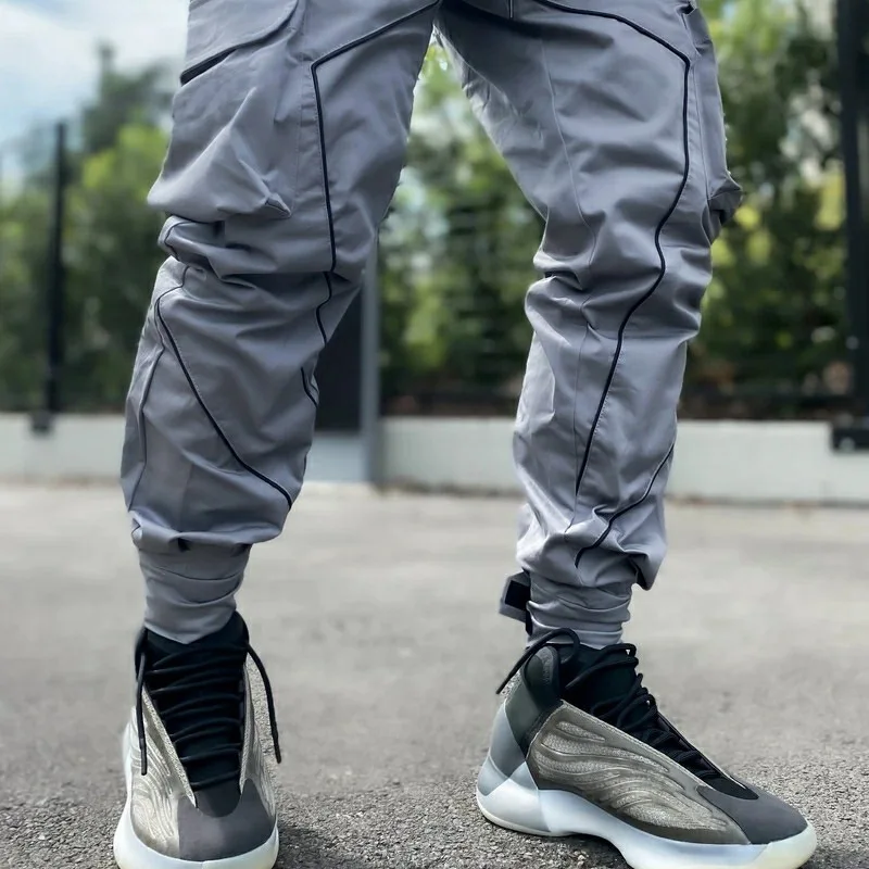 Men Cargo Pants Quality Brand Men's Multi-Pocket Trend Loose Trousers  Fashion Casual Sport Outdoor Pants Male