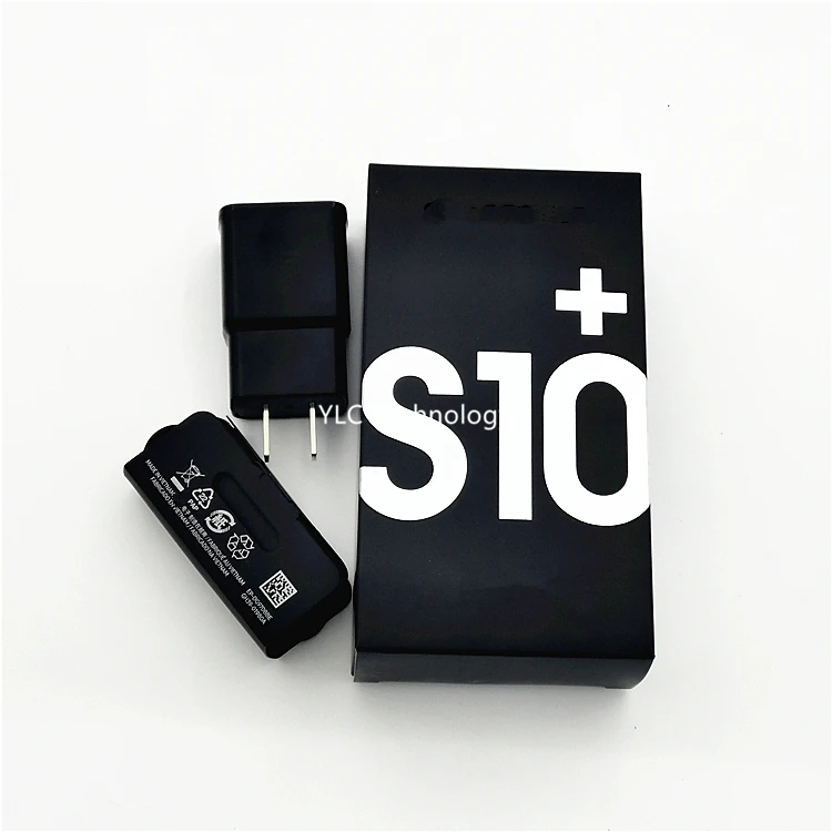 
 Быстрое Адаптивное зарядное устройство для Samsung S10, быстрое зарядное устройство с USB-кабелем типа C в упаковке  