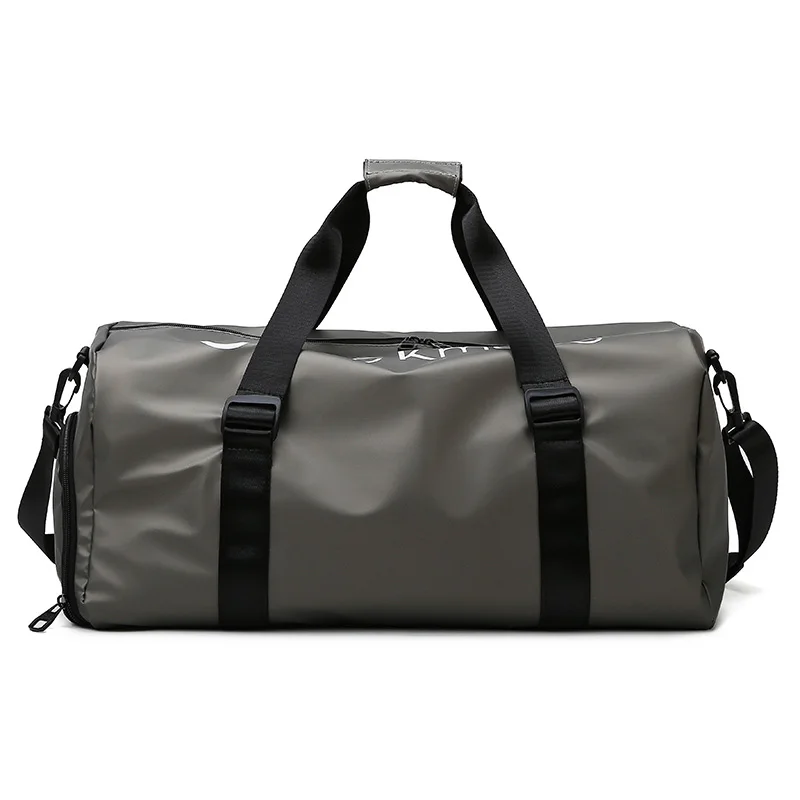 Six colors wear-resistant large capacity  shoe compartment outdoor activities sport duffel bag