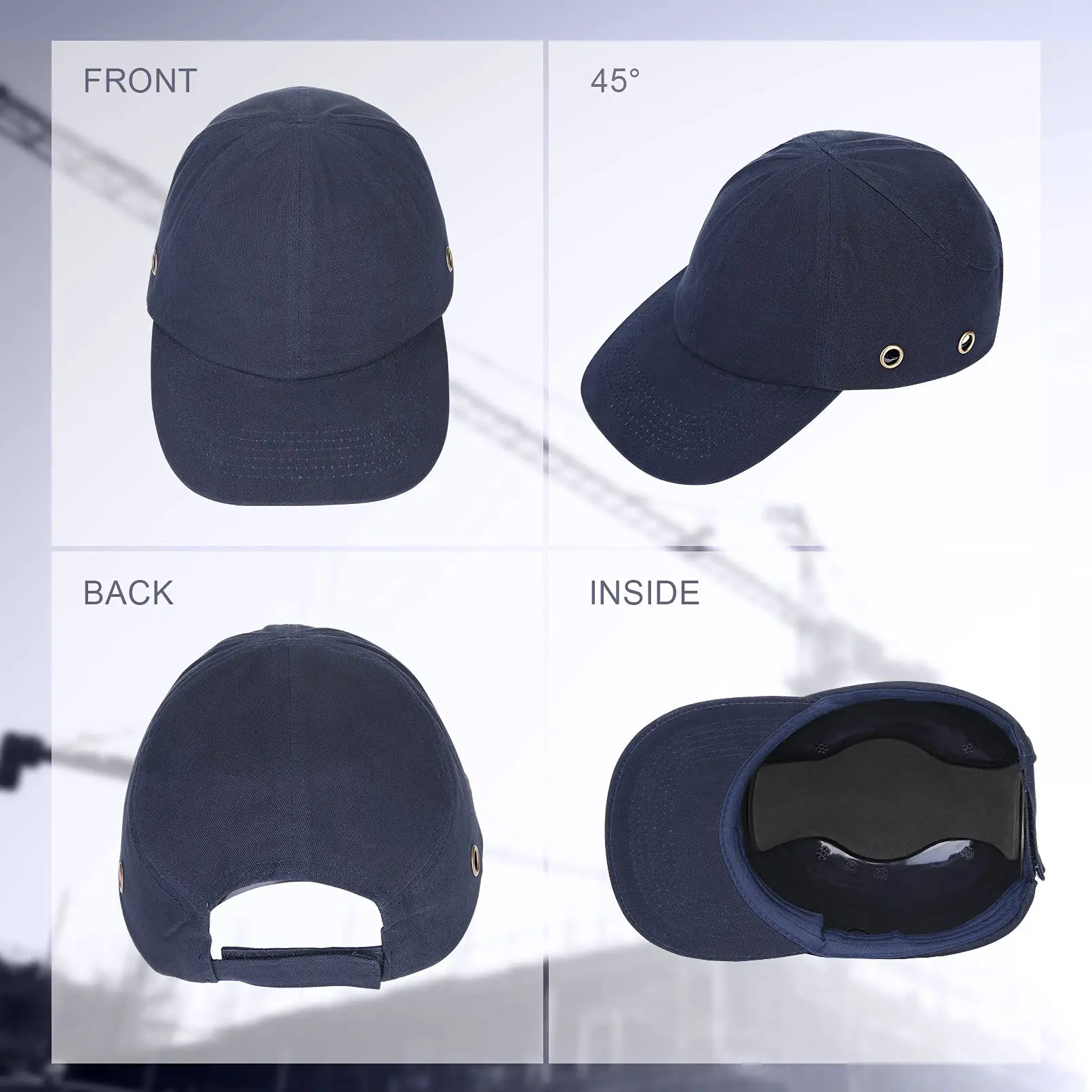 Bump Cap for Safety Baseball Cap Style Hard Hats for SVERIGE