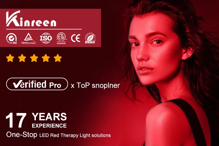 Kinreen 1500W Physical Equipment Curved LED Therapy Panel LED Infrared ...