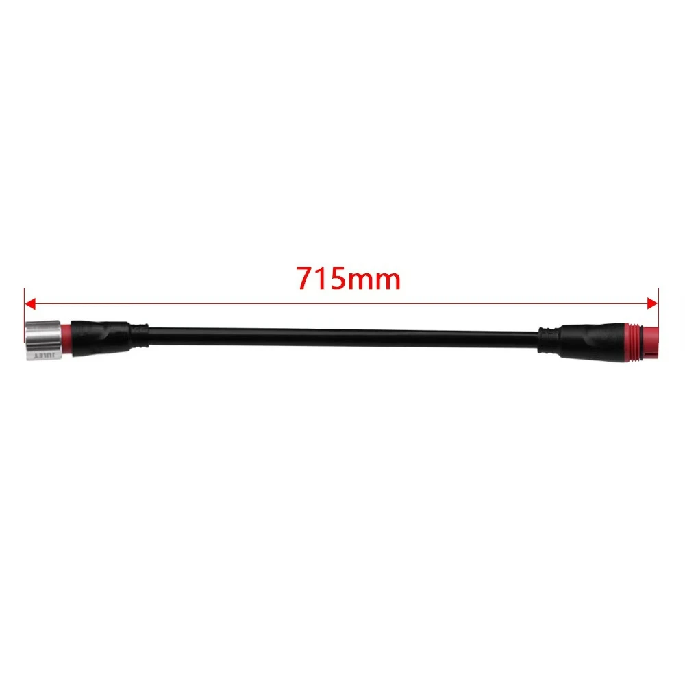 Câble D'Extension Moteur Vélo Électrique 6 Broches 60cm - Connecteur ABS Étanche