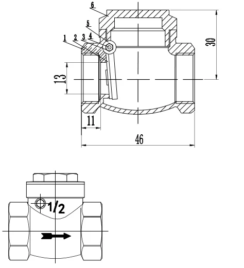 Manufacturer's 1/2