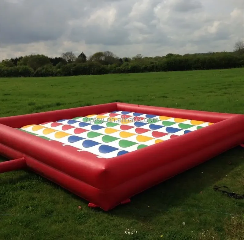 Giant Outdoor Inflatable Twister Large Interactive Game For Parties For