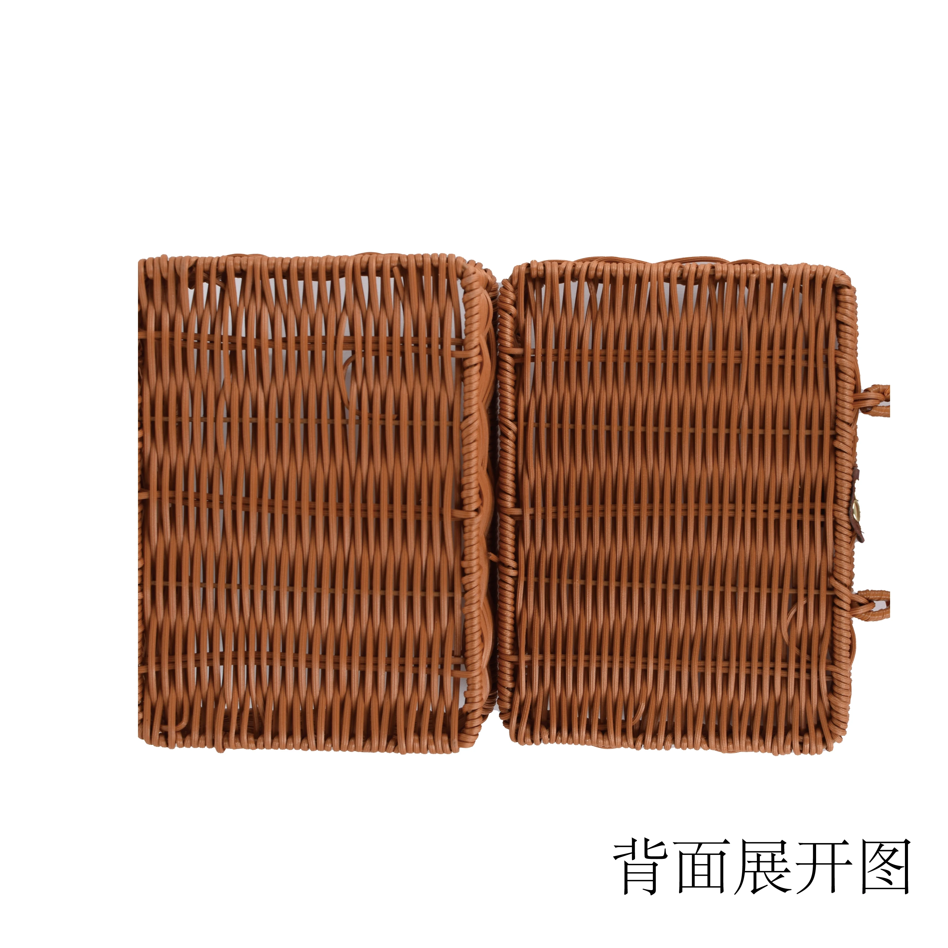 Handmade Natural Rattan Wicker Set Picnic Basket Bulk Wicker Baskets