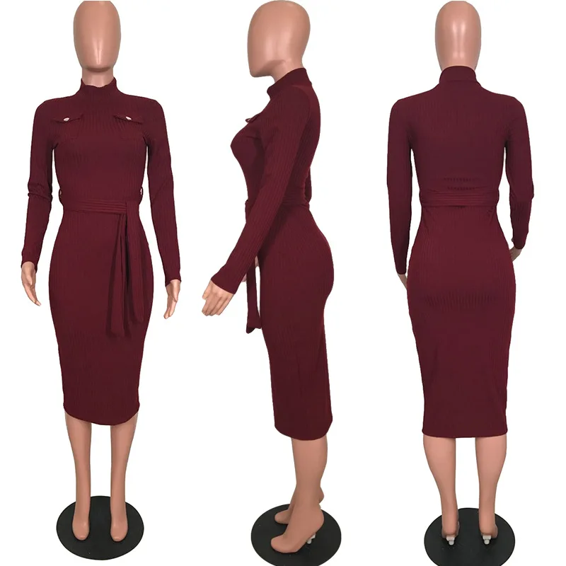 Popular Luxury Long Winter One Piece Ribbed Long Sleeve White Pullover Dress For Women Buy Ribbed Dress Pullover Dress One Piece Dress For Women Product On Alibaba Com