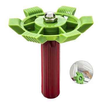 Car A/C Condenser Radiator Evaporator Straightener Fin Coil Comb Air Conditioner Coil Cleaning Tools Auto Cooling System