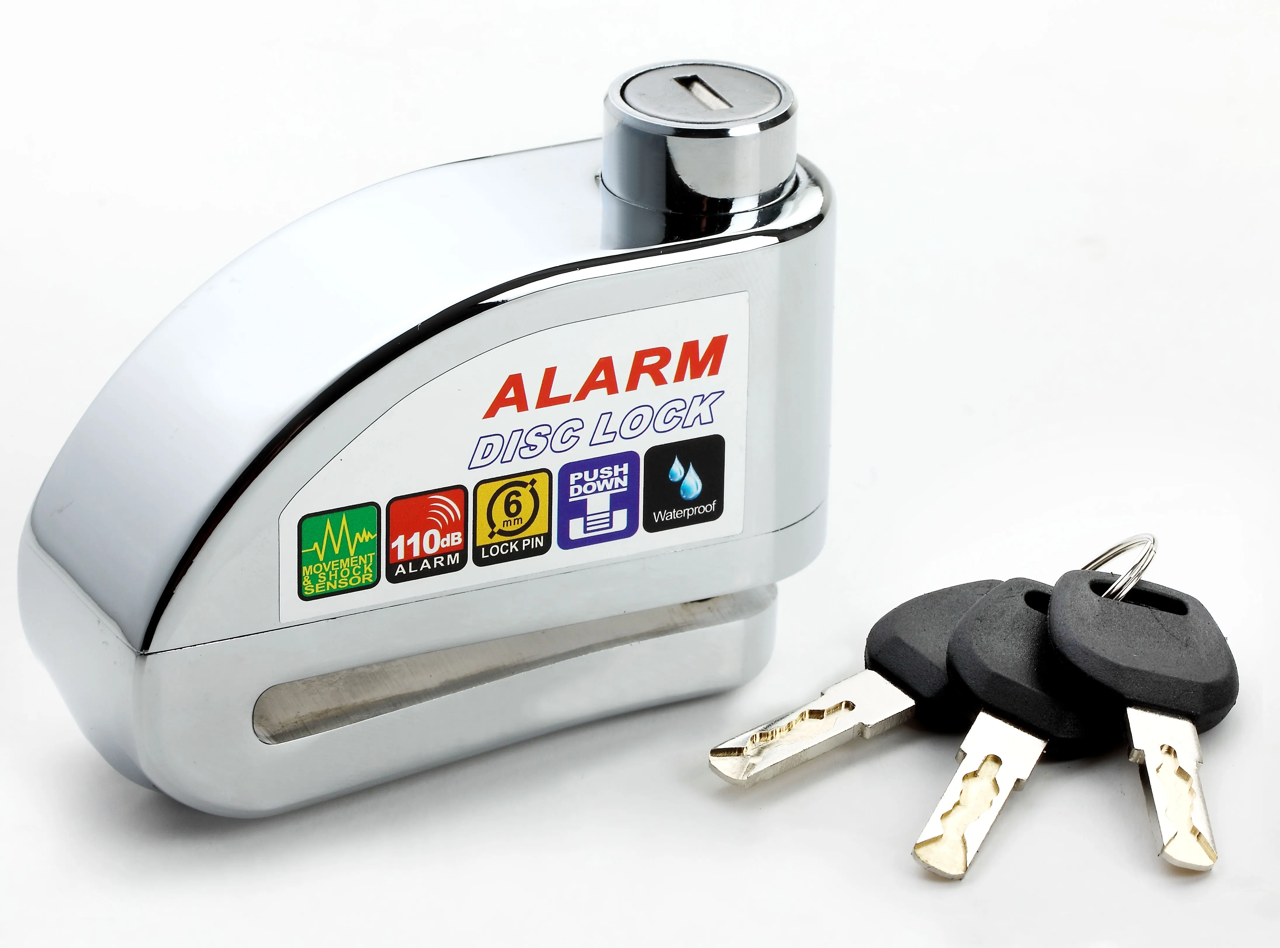 bike disc lock with alarm