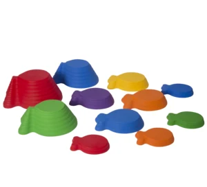 Unisex Educational Balance Stepping Stones for Kids Safe Coordination and Stability Exercise for 2-4 Years and 5-7 Years