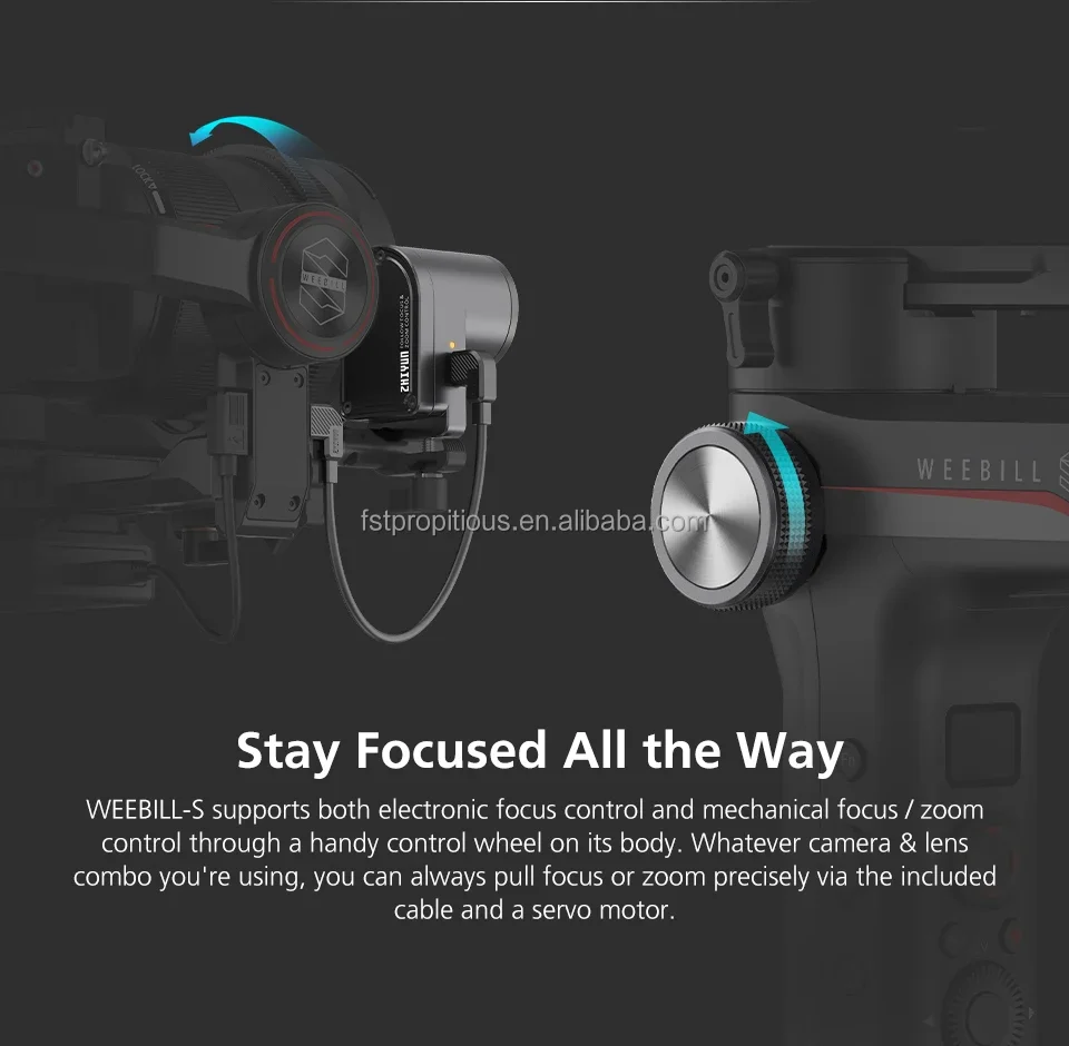 ZhiYun Weebill Sミラーレスカメラ用3軸ハンドヘルドジンバル