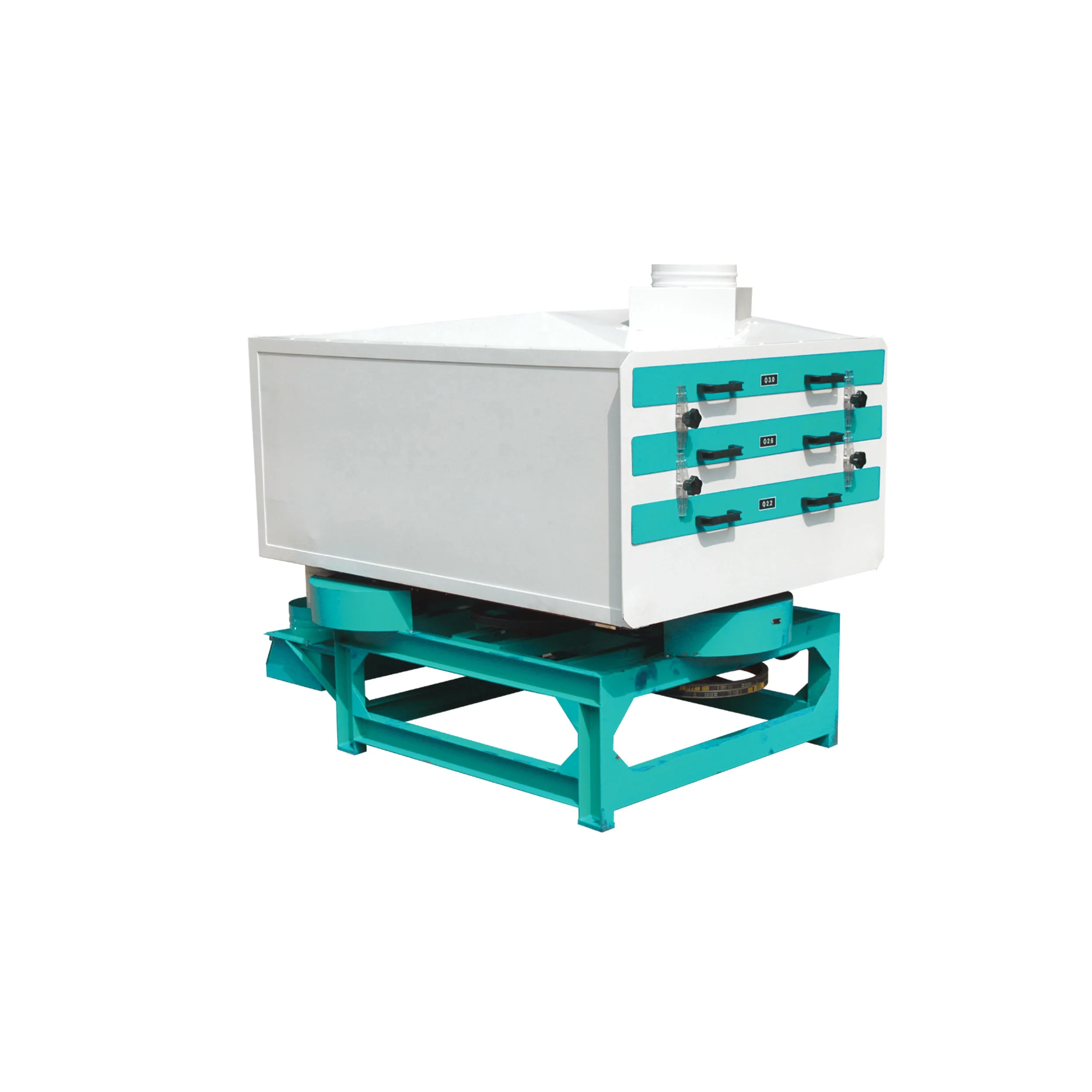White Rice Grader/Broken Rice Separation Machine Vibrating Rice Grading Sieve