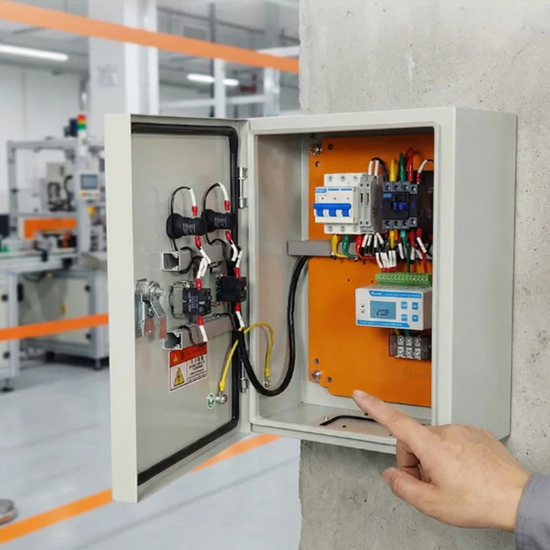 MDB-301Z 3 Phase 220V 380V Adjust LCD Display Overvoltage Undervoltage Din Rail Motor Protection Relay