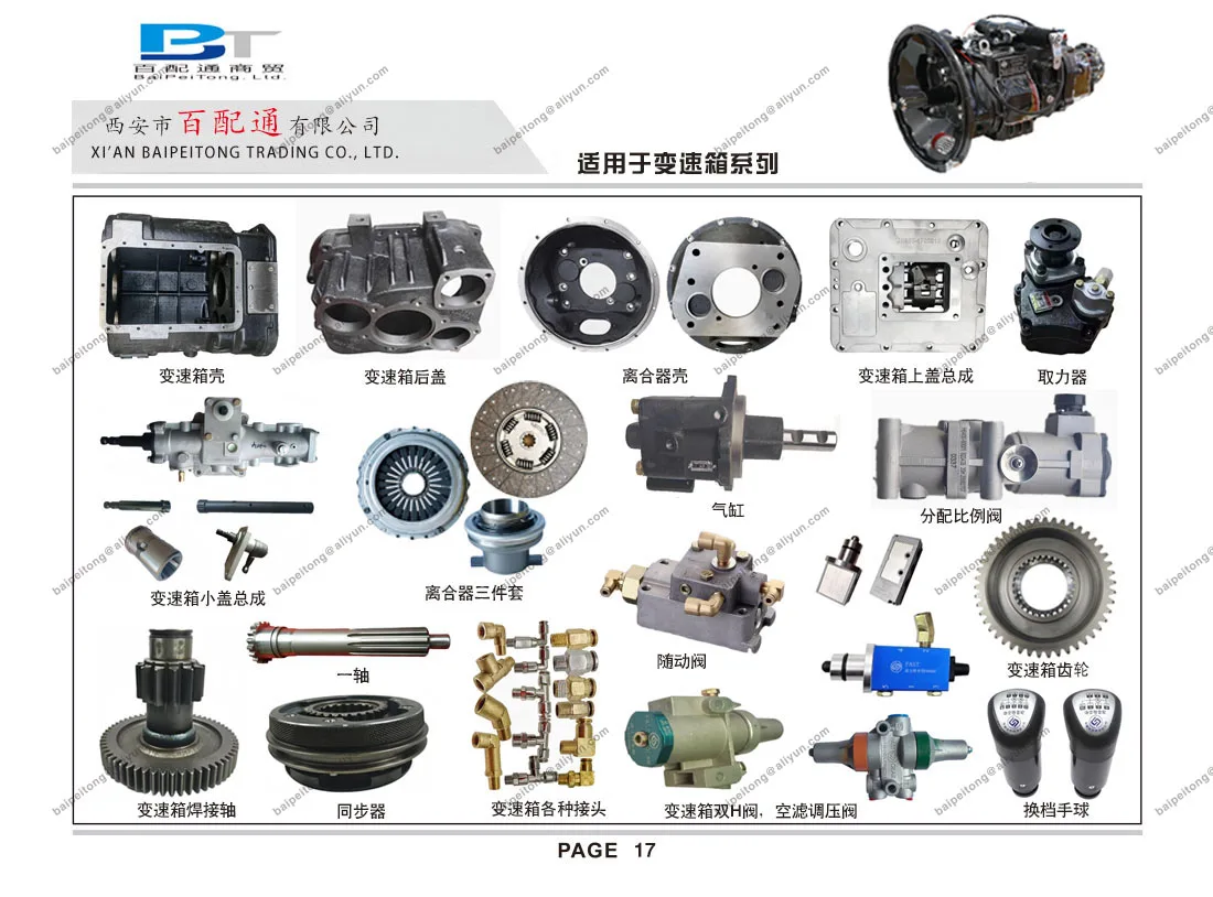 Shacman HD90149326118 Mining Truck Differential Gear Assembly