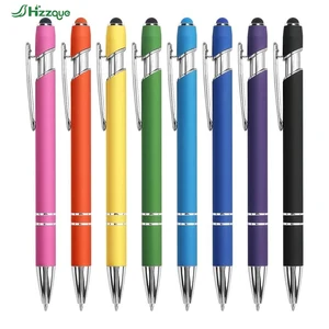 Best Writing Twist Hotel Branded Luxury Gift Promotion Ball Point Pen Heavy Advertising Personalized Metal Pens With Custom