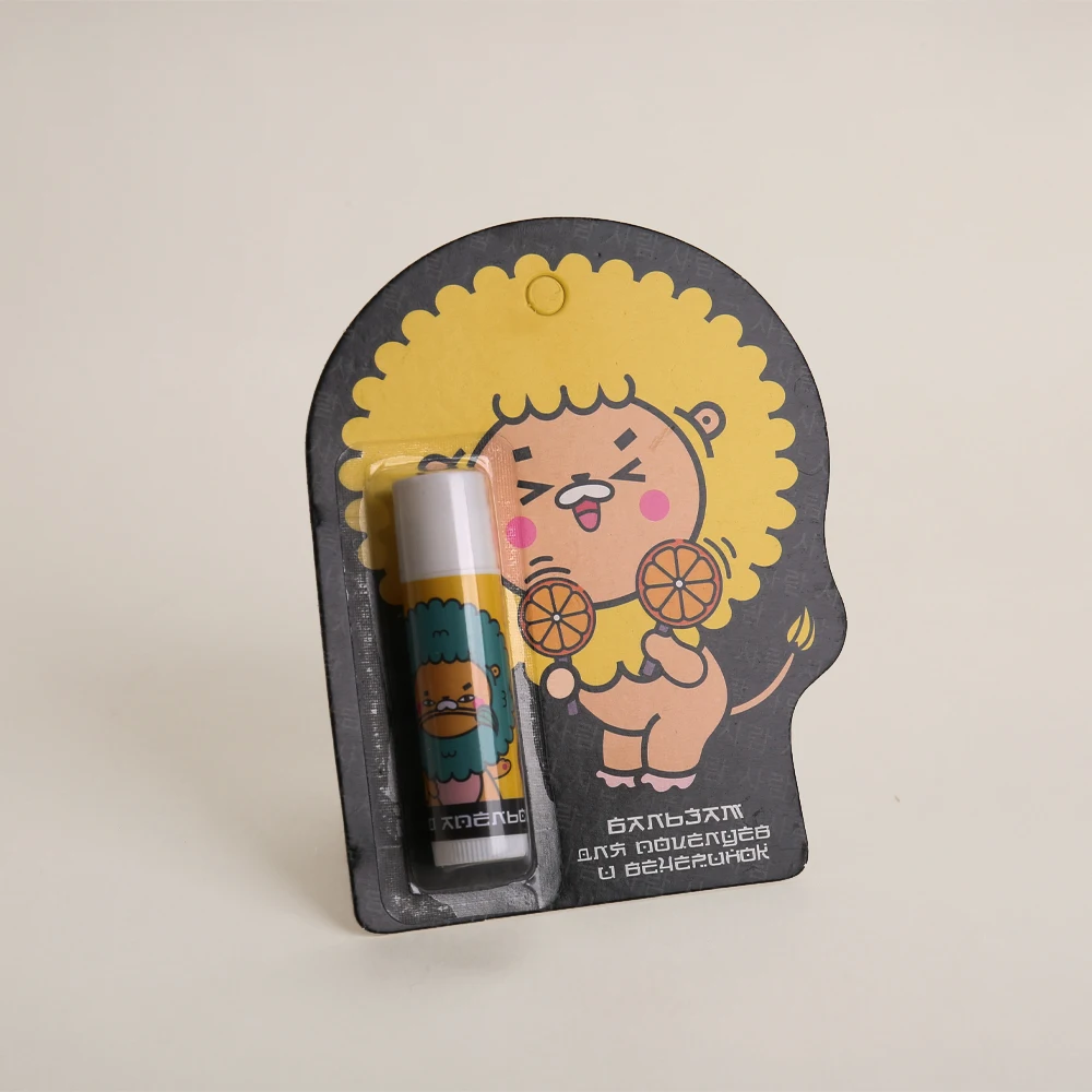 Jinayon Custom Lipstick Blister Packaging Art Paper and Transparent Plastic Blister Sealed Packaging