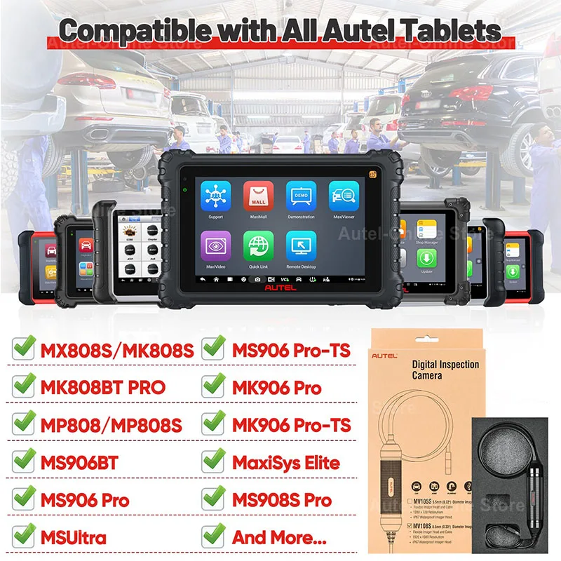 Autel MaxiVideo MV108S Digital Inspection Camera