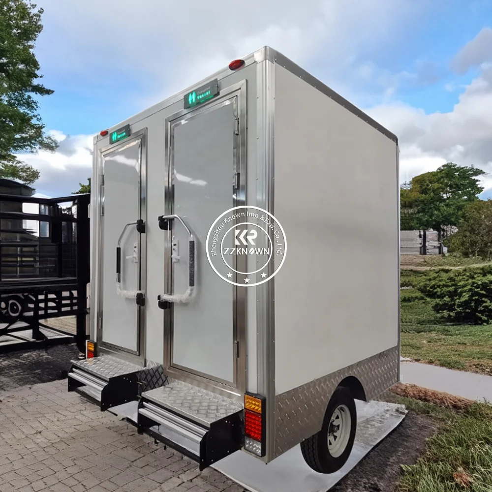 ZZKNOWN Mobile Luxury Portable Toilets for Sale Custom Cheap Bathroom Portable Toilet Trailer Portable Toilet and Shower Room