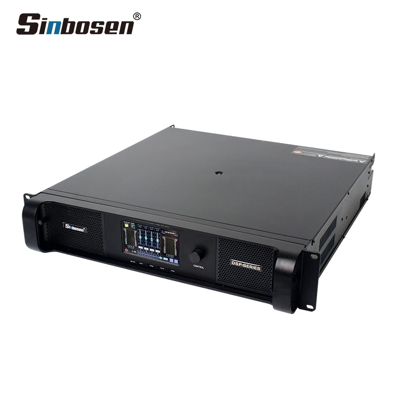DSP22000Q Power Amplifier Class Td 4 Channel Dsp Dsp Subwoofer Amp 2500w