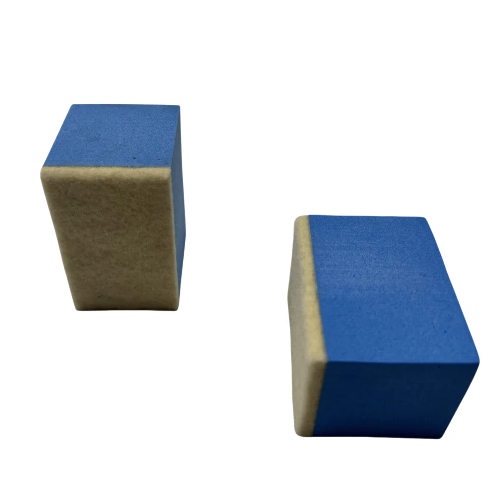 Мастер-0176 лидер продаж полировка стекла автомобиля и вощеная губка пенопластовый аппликатор полировальный блок шерсти