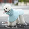 Impermeable - Rosa Niebla Azul