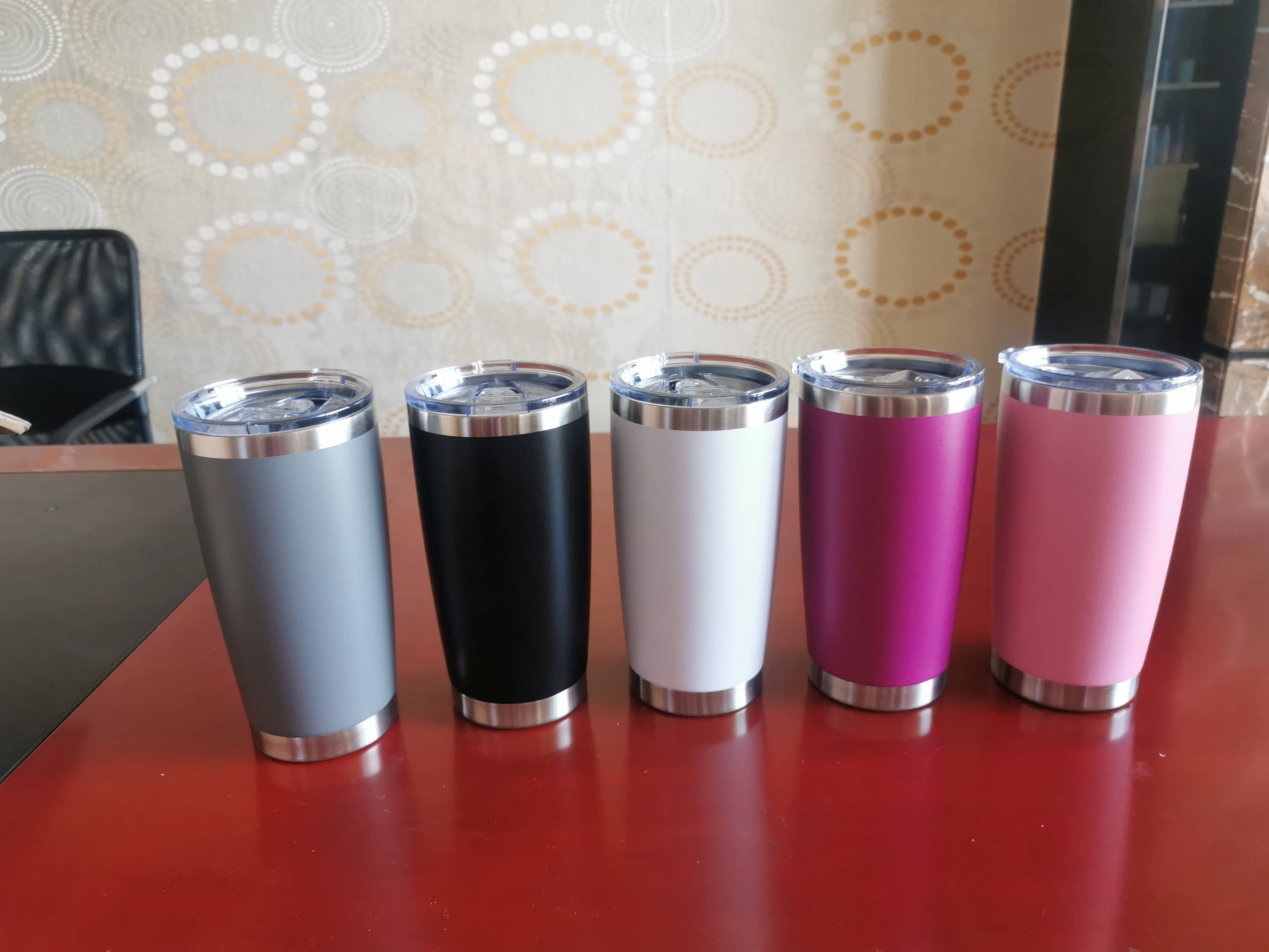 20 Oz Cooler Tumblers In Bulk Stainless Steel Double Walled Custom
