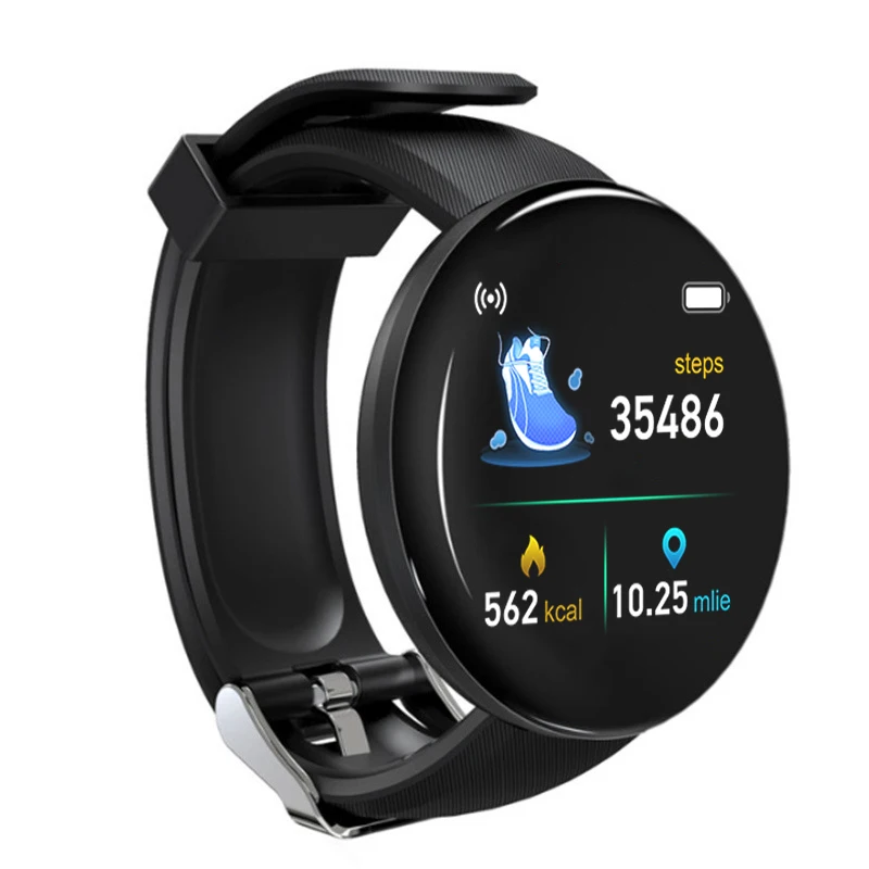 2024 Zooming High Quality D18 Android Smart Watch HD LCD Screen Mobile Phones WiFi Heart Rate Sleep Tracking Sport Tracking Kids