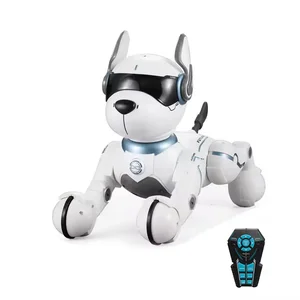 Remote Control Intelligent Stunt Ladi Dog Voice Control Animal Imitate Programmable Remote Control Machine Dog Electronic Pet
