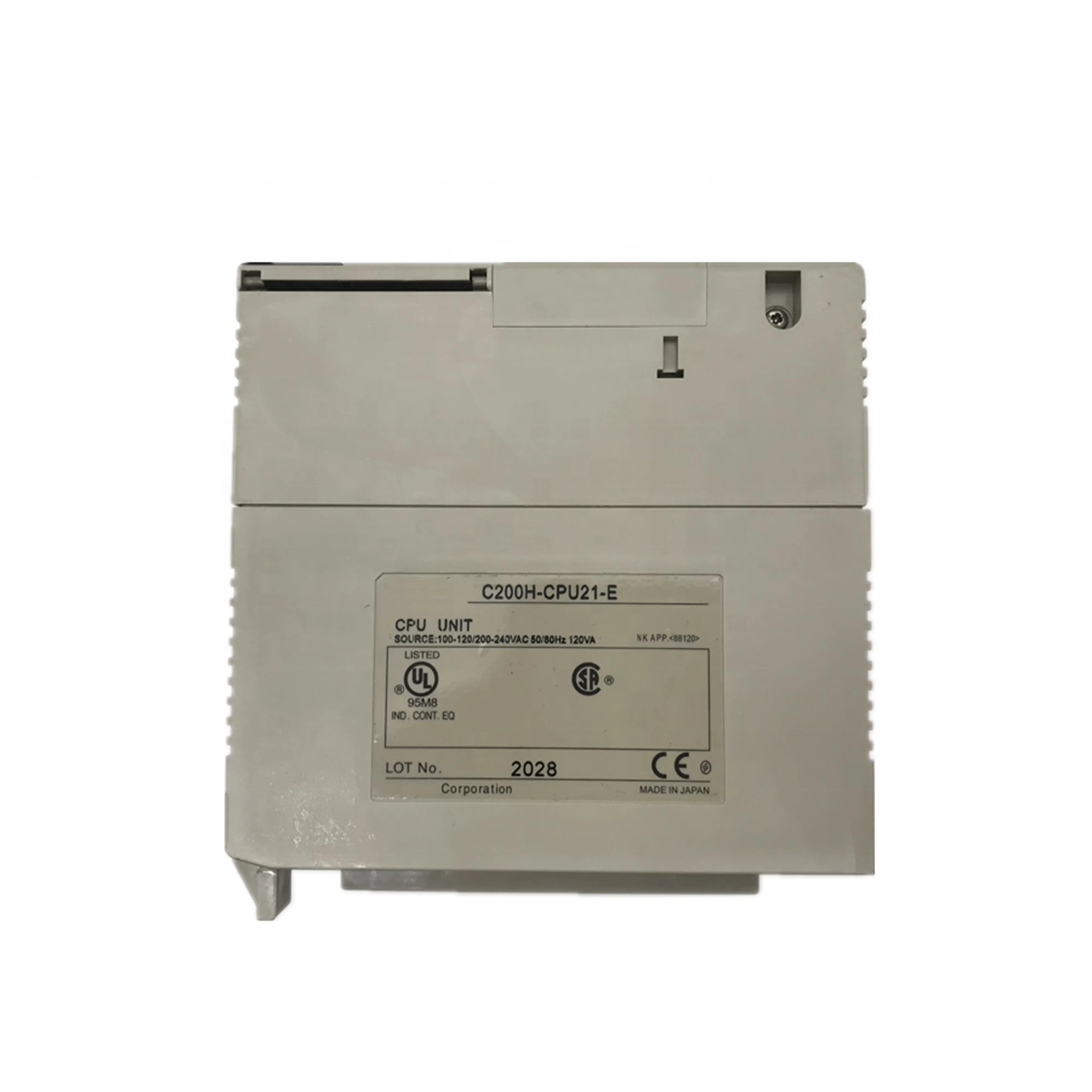 new original omron c200hs plc cpu unit with powerful processing capacity and stable operation it supports logic programming and system control widely applied in medium sized industrial automation production lines-1