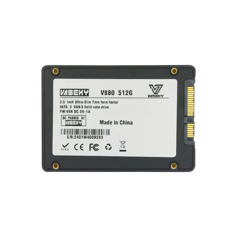 Vaseky Internal Solid State Drive SSD SATAIII 1TB 2TB 256GB 128GB
