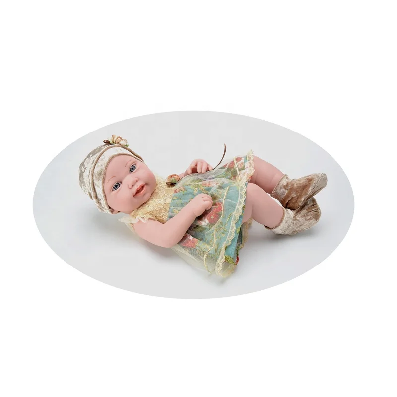 Girls Favorite Play Simulation Soft Vinyl Doll Toys Outfits 15 Inch Silicon Baby Doll Realistic Reborn for Sale