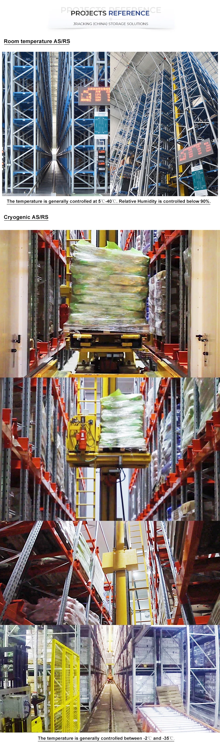 Full Space Utilization Automatic Pallet Warehouse System Asrs Automatic ...