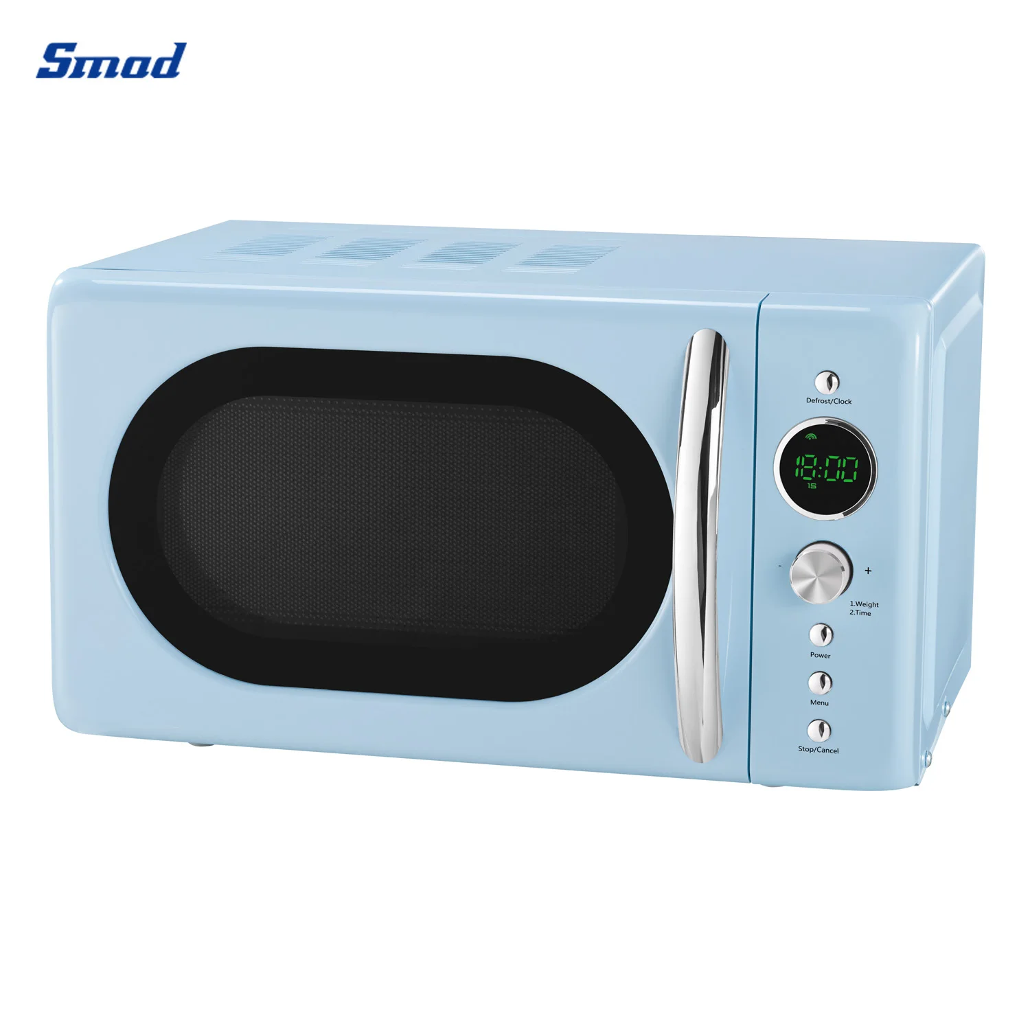 20L Small Color Series Digital Microwave Oven for Home with Grill