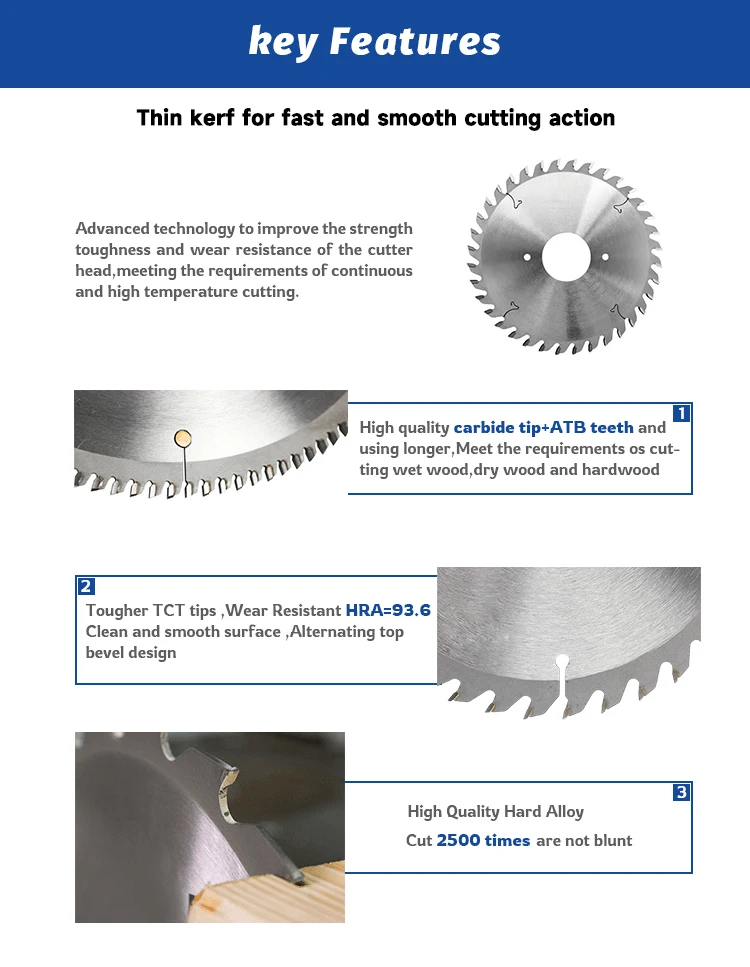 Carbide Tipped 210mm 60t 16 Inches Dm05 Special Tct Circular Saw Blade