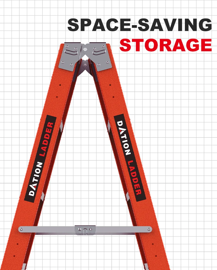 Ansi Nonconductive A Step Ladder For Electrical Work Sturdy Industrial