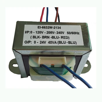 Transformer Manufactures copper cure EI66 220 80VA 100VA 125VA 150VA Transformer 12v 24v