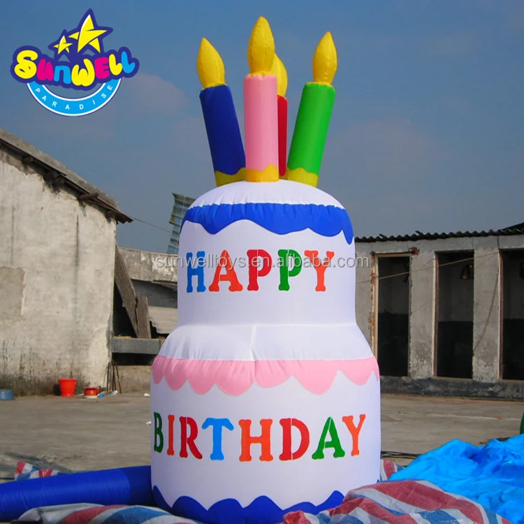 Pastel Inflable De Feliz Cumpleaños,Modelo De Color Vivo Para  Decoración/publicidad - Buy Feliz Cumpleaños Inflable Pastel Modelo Para  Decoración,Color Vivo Feliz Cumpleaños Inflable Pastel Modelo Para La  Publicidad,Feliz Cumpleaños De La Torta