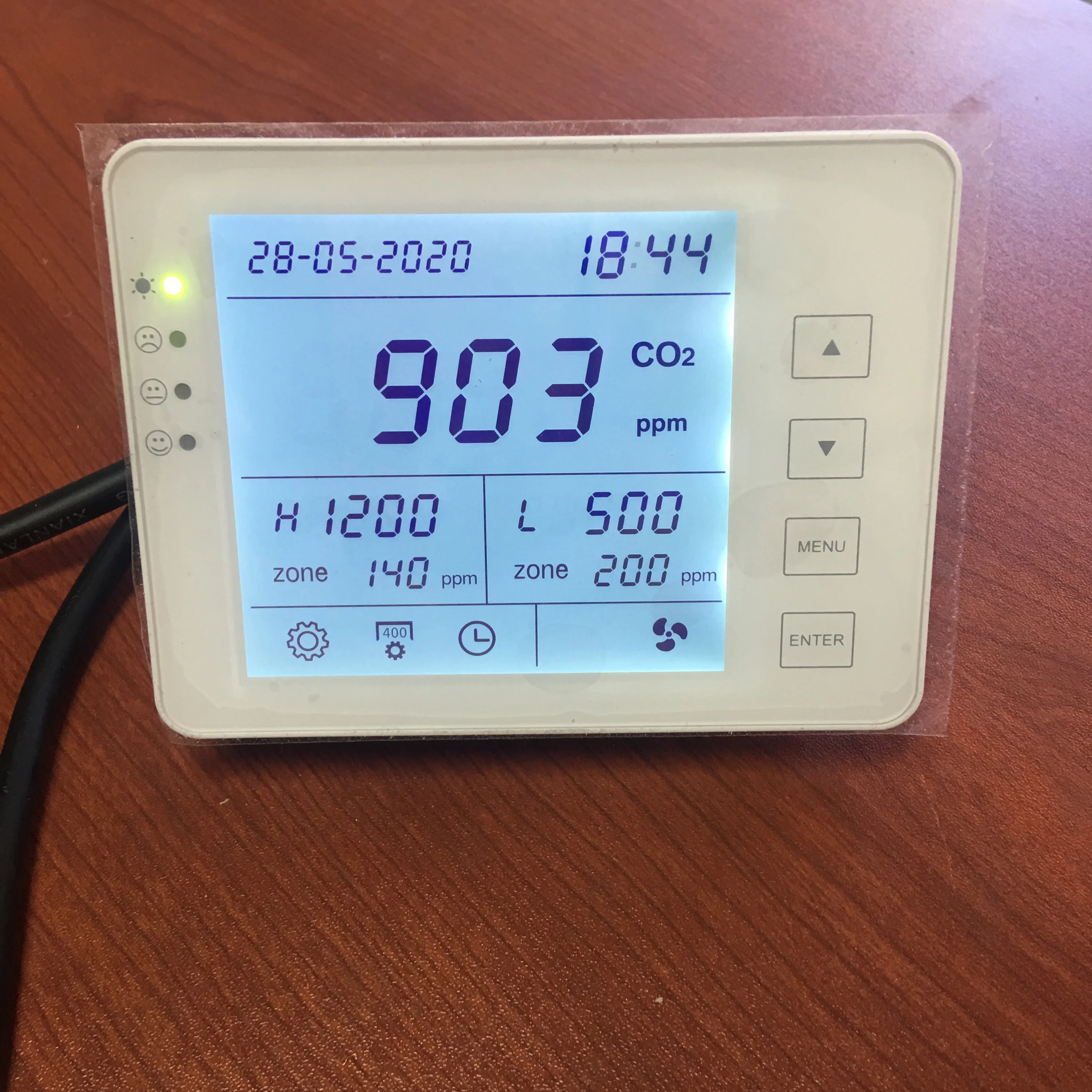 RS485 Indoor Climate Controller Thermostat with CO2 Temp Humidity - China  Thermostat with CO2, Climate Controller CO2