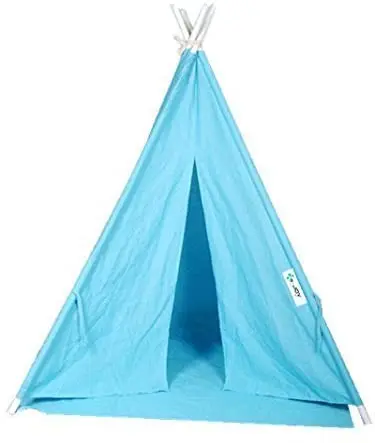 Вигвам для детей, палатка из натурального хлопка и холста, складной детский вигвам, игровая палатка, вигвам для детей