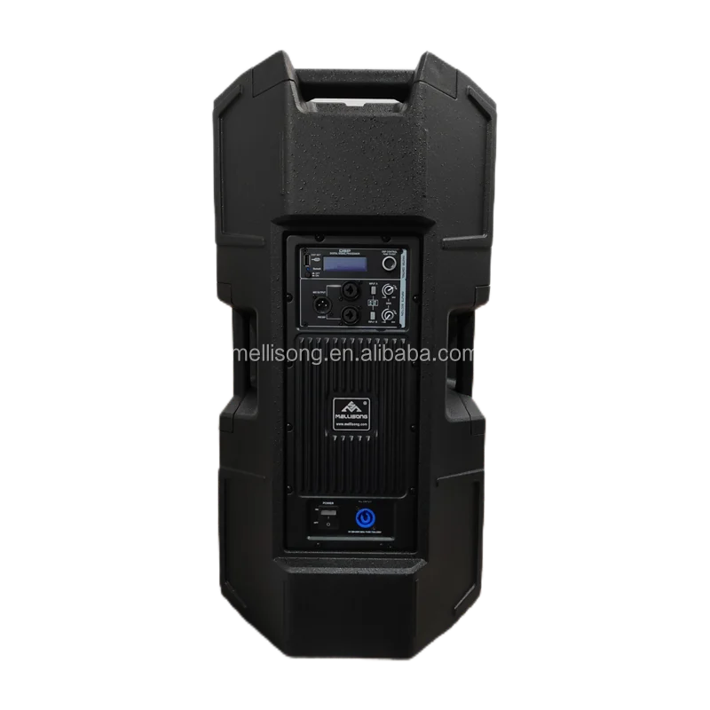 Professional 15-Inch  Active Powered Portable Audio Speaker Box High Power Bluetooth DSP Amplifier Audio Sound Equipment