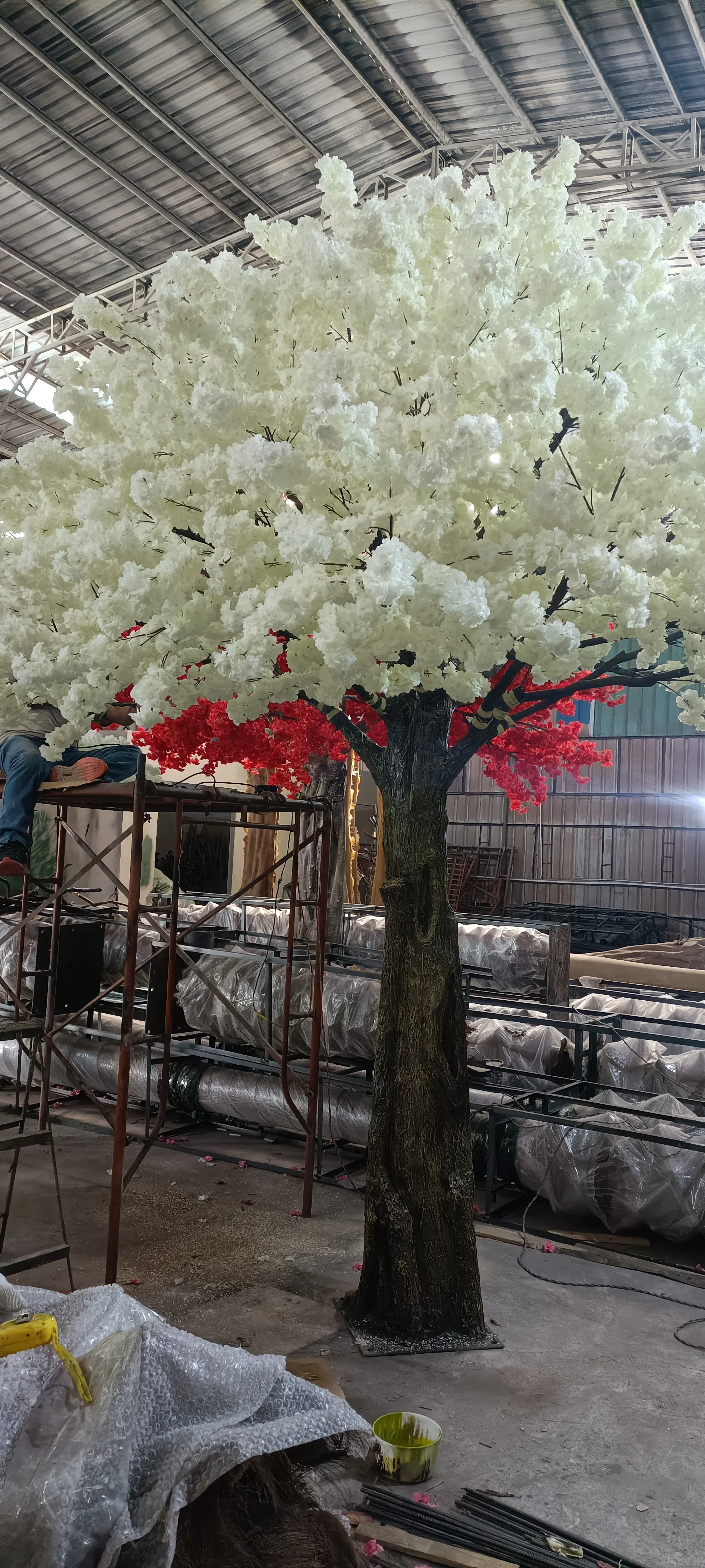 Artificial Flowering Treescherry Blossom Tree Wedding Decorationcherry