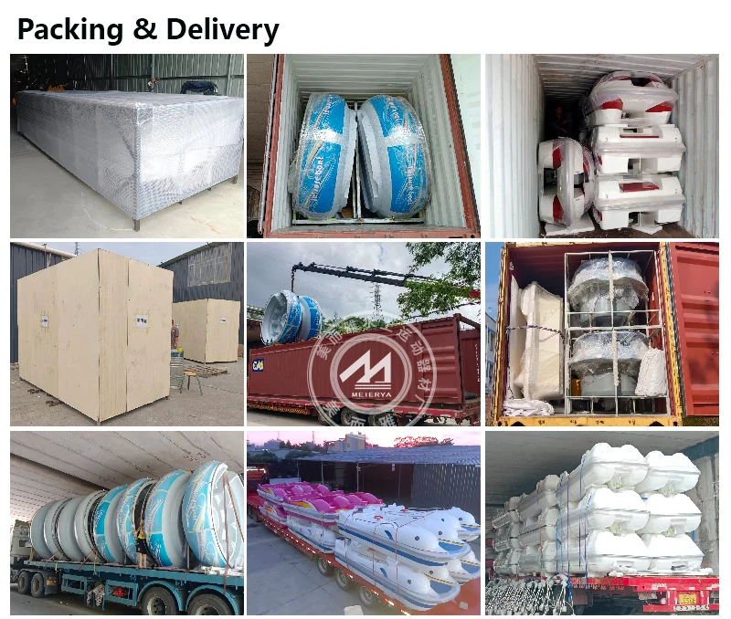 New Design Cartoon Swan Fiberglass Pedal Boat Waterplay Crafts Swan Pedal Boat for Sale Electric Water Ride Equipment