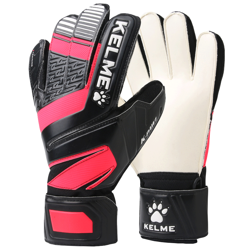 KELME пользовательские перчатки вратаря пенопластовые футбольные перчатки спортивные латексные тренировочные матчи вратаря другие спортивные перчатки