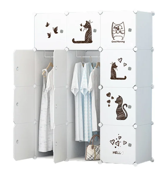 Garde Robe En Plastique Pour Bebe Serrure Pieces Magiques Facile A Assembler Bricolage Buy Dessin Anime Armoire Garde Robe En Plastique De Bebe Piece Magique Armoire Product On Alibaba Com