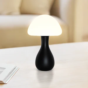 Modern  Design Cordless Remote Control Iron Minimalist Hotel Bedrooms Mini LED Table Lamp