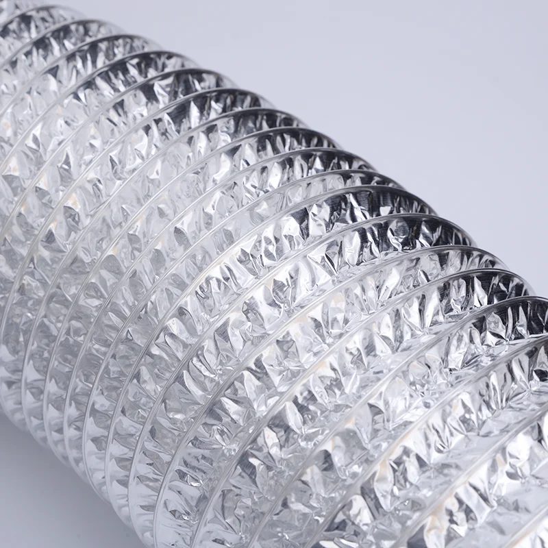 Range Hood Aluminum Foil Smoke Tube Ventilation Fan Smoke Pipe