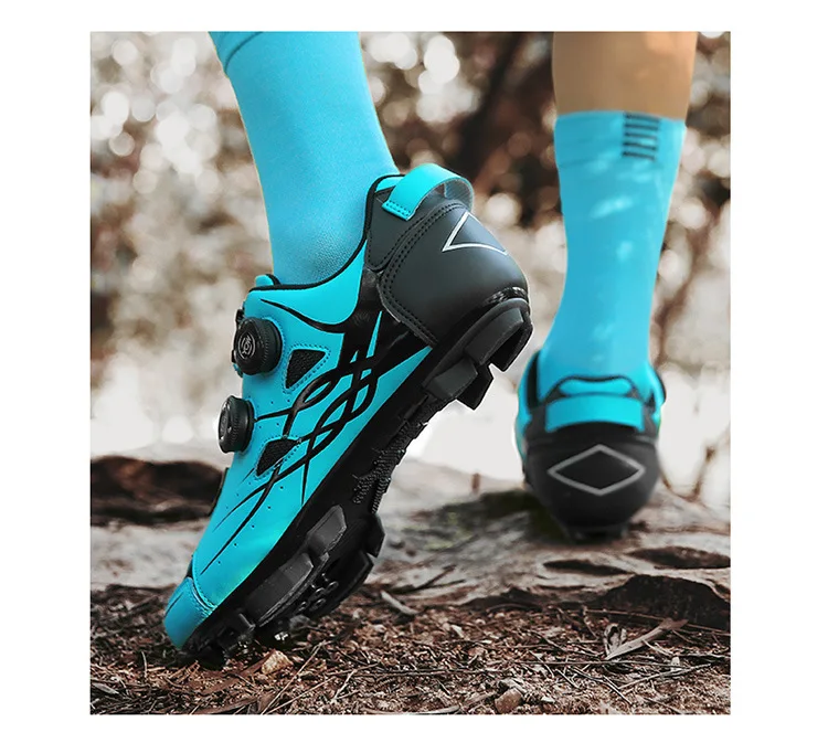 Details about   MTB Shoes Cycling Shoes Men's Outdoor Self-locking Mountain Bike Racing Sneakers 